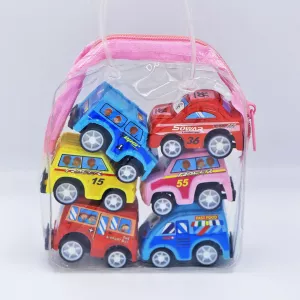 Toy Cars Gifts Pull Back and Go Vehicles Set for Kids 6PCS Combo Set