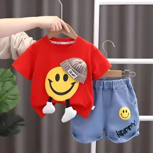 Kids Denim Set t shirt & Pant Set