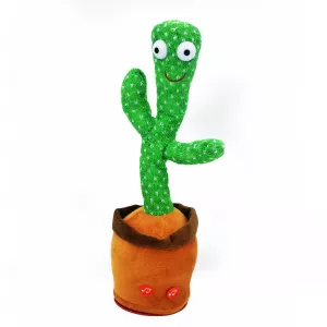 Electronic Dancing Cactus Funny with The Song Plush Toys Stuffed Animals for Early Childhood Toy