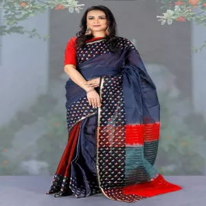 Buy Womens Multi Color Half Silk Saree Online at Best Price in Bangladesh at Best Prices on Padmazon.com.bd