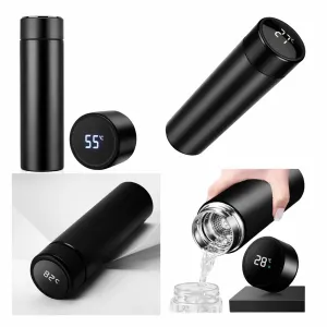 500ml Thermos Stainless steel tumbler insulated water bottle cute coffee thermos cup LED Touch Display Temperature Vacuum Flasks Drinkware smart hot