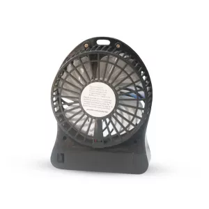 Summer Portable Mini Fan 3 Speed Adjustable Fans For Home Office Travel USB Rechargeable Fan With LED Light Handheld