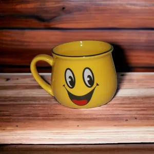 Ceramic Emoji Mug for drinking Tea or Coffee In padmazon- 1 pics