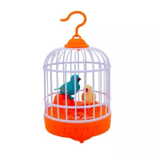 Summer Toys Plastic Fully automatic cartoon  toy Bird cage bubble machine for kids