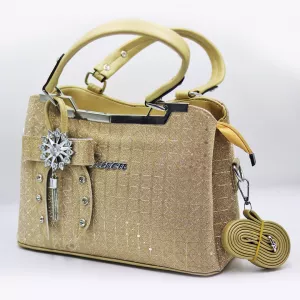 Women Gold Sling Bag - Regular Size