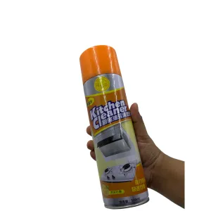 Multi-Purpose Foam Cleaner Kitchen Cleaner Spray Grease Stain Remover 500ml Oil Stain Kitchen Cleaner With Fragrance Removes Unwanted Stains