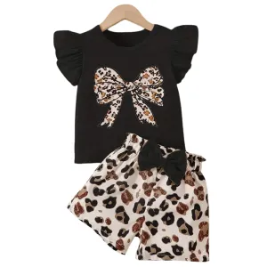 Kids Butterfly Cotton t shirt & Pant Set