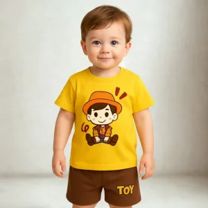 Kids Cotton t shirt & Pant Set