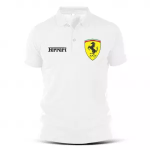Stylist premium Quality Summer Ferrari Polo Shirt For Men - Kurti