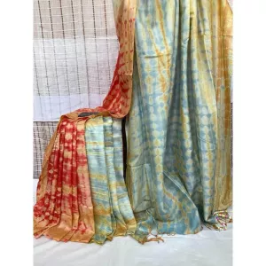 Best Quality Silk Batik Saree For women
