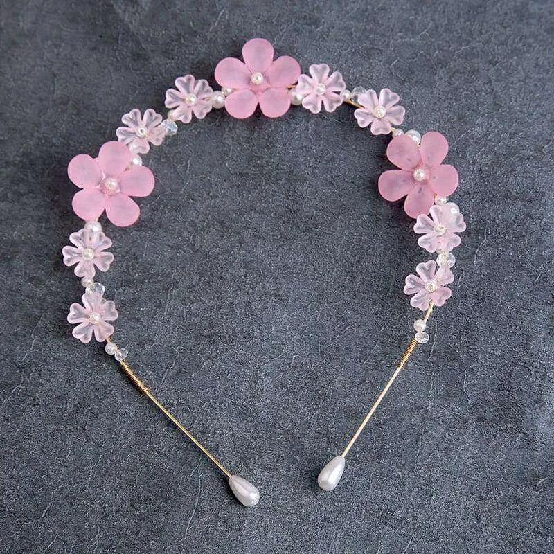 Indispensable -Quality And Durablity -Artificial Flower Hair Crown - Hijab Band- Innovative Qualityful - Easy To care and Longive