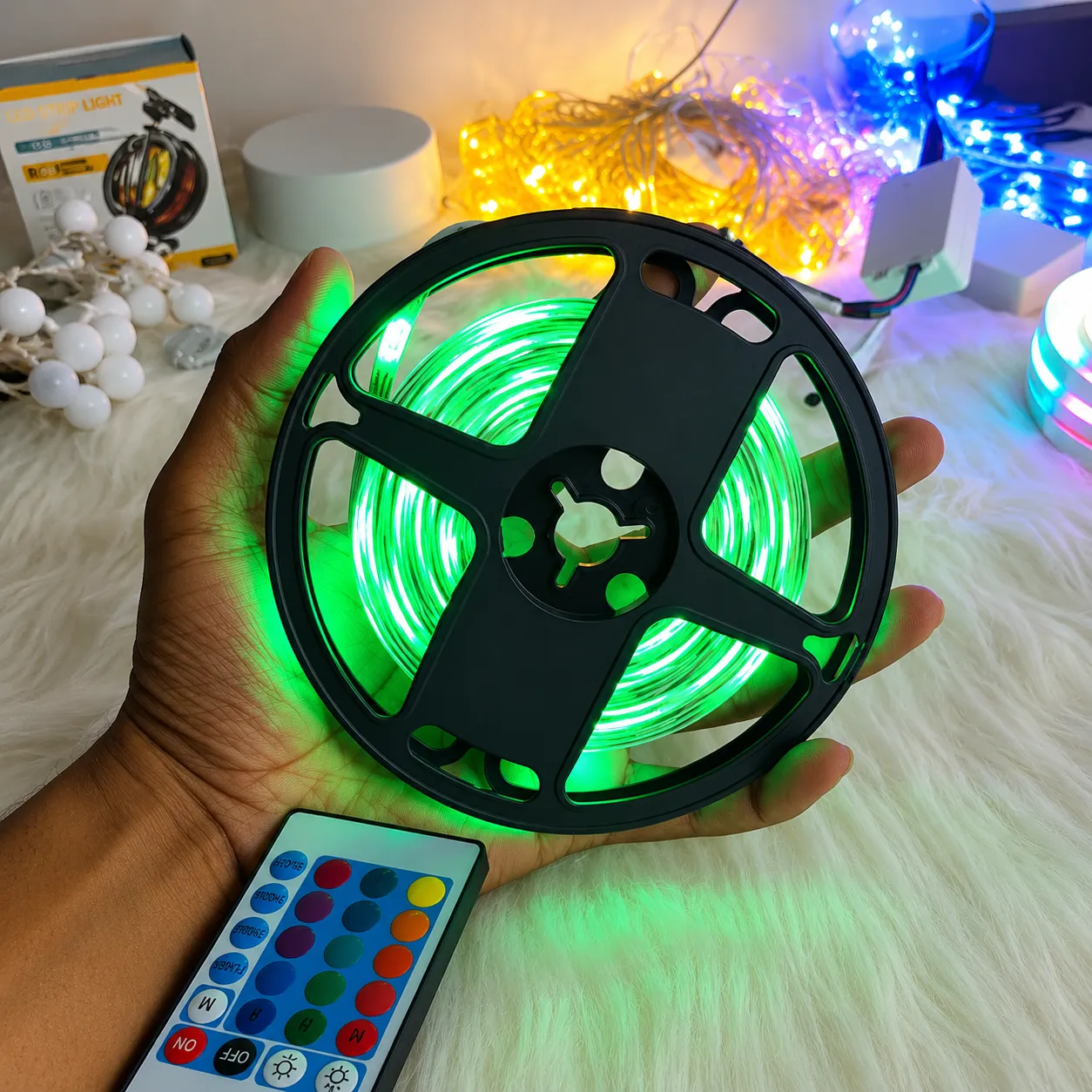 Rgb Strip Light 16 Feet 4 colour 
