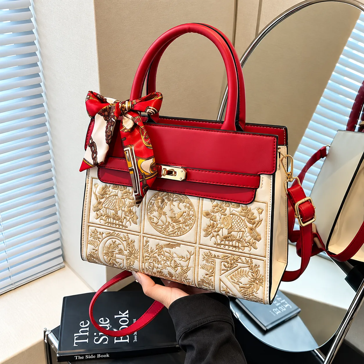 Imperial Rouge Handbag For Women