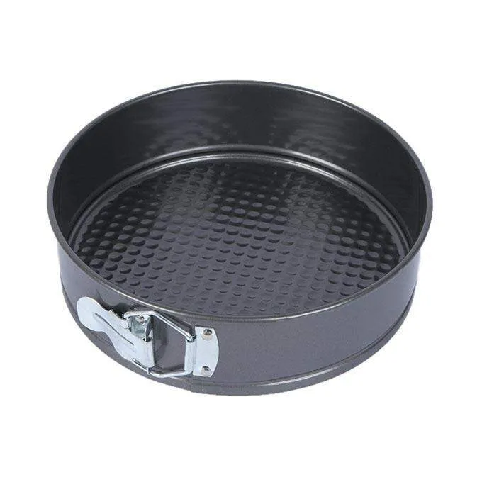 8 Inch Non Stick Cake Pan Bread Mold - Black