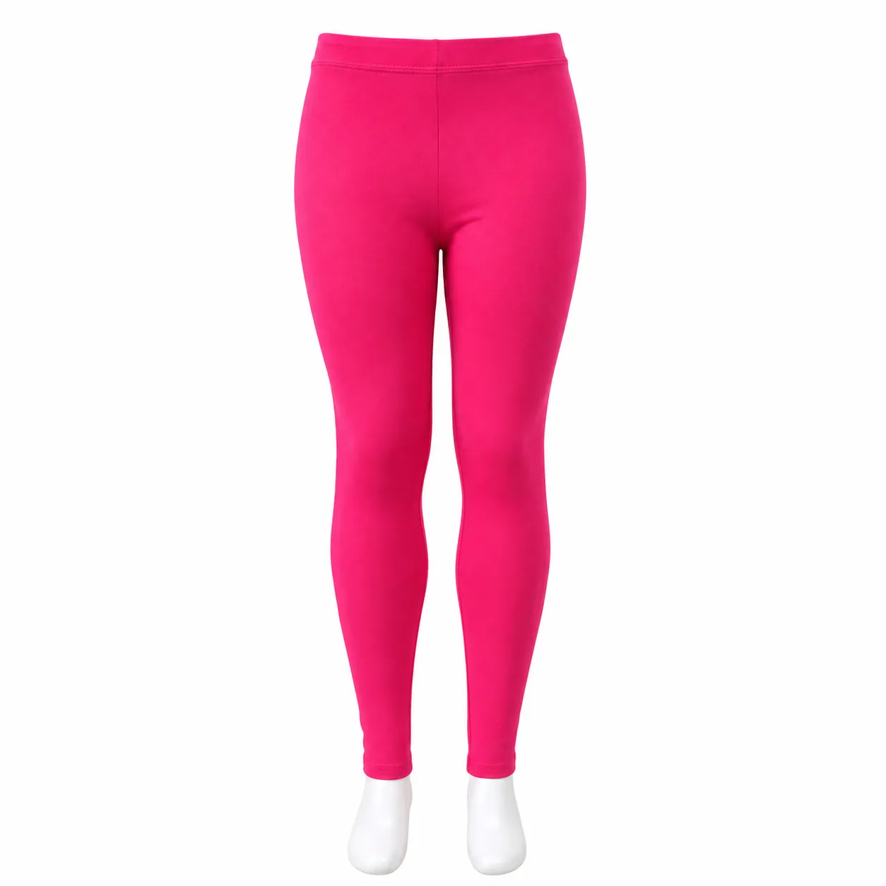 Deep Rose Stretchable Cotton Churidar Leggings