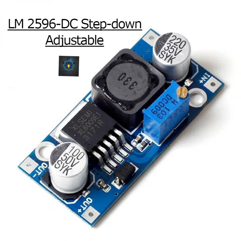 LM2596 DC Step-down Adjustable Power DC Voltage Converter 3V-35V