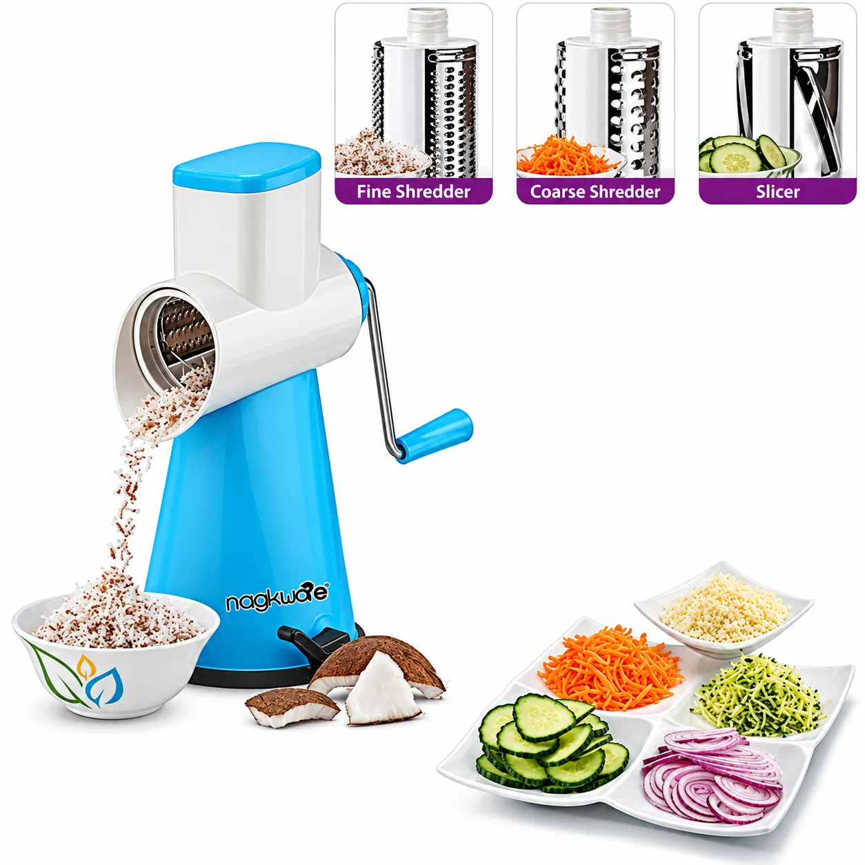 Round Mandolin Slicer Vegetable Cutter