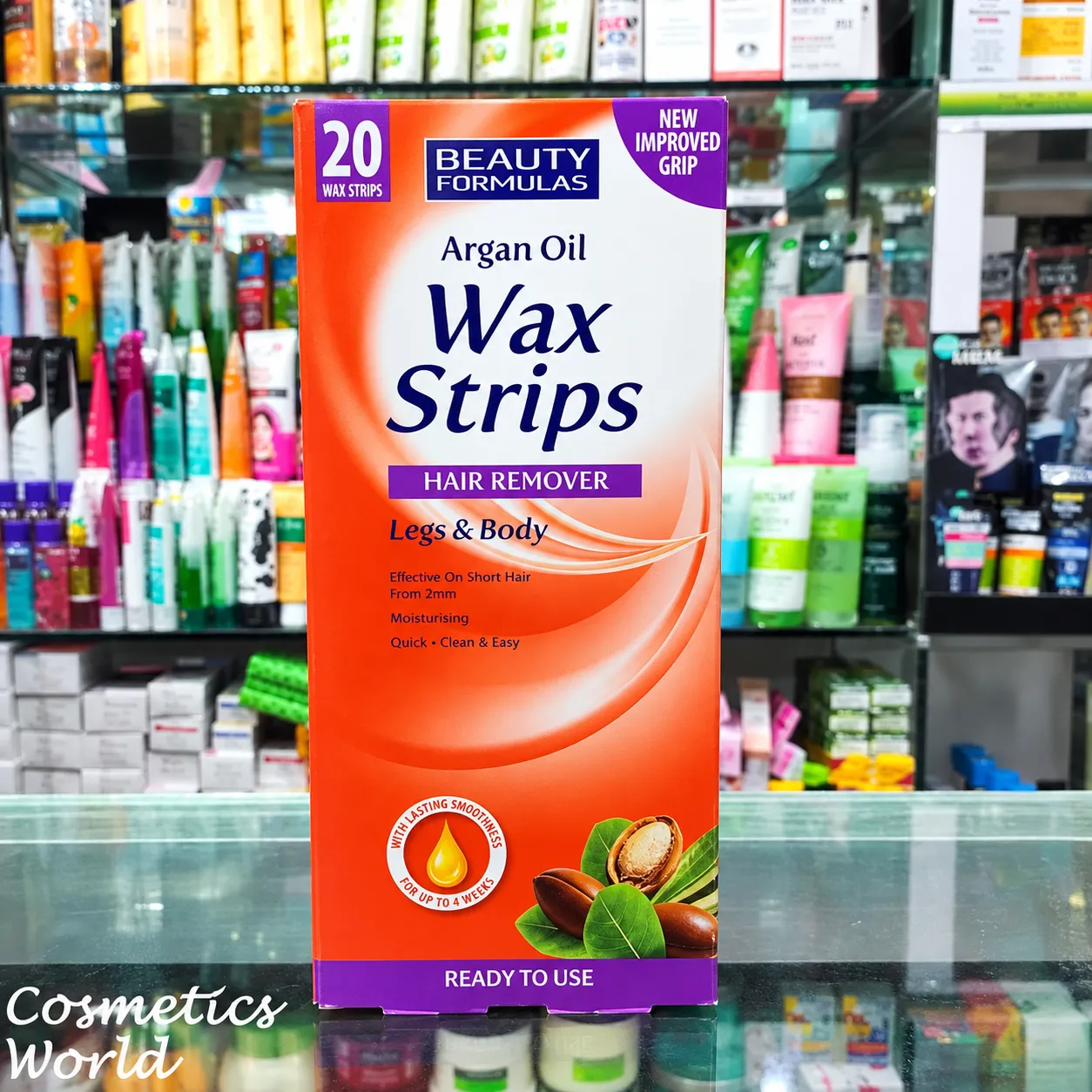 Beauty Formulas Argan Oil Wax Strips 20 Strips