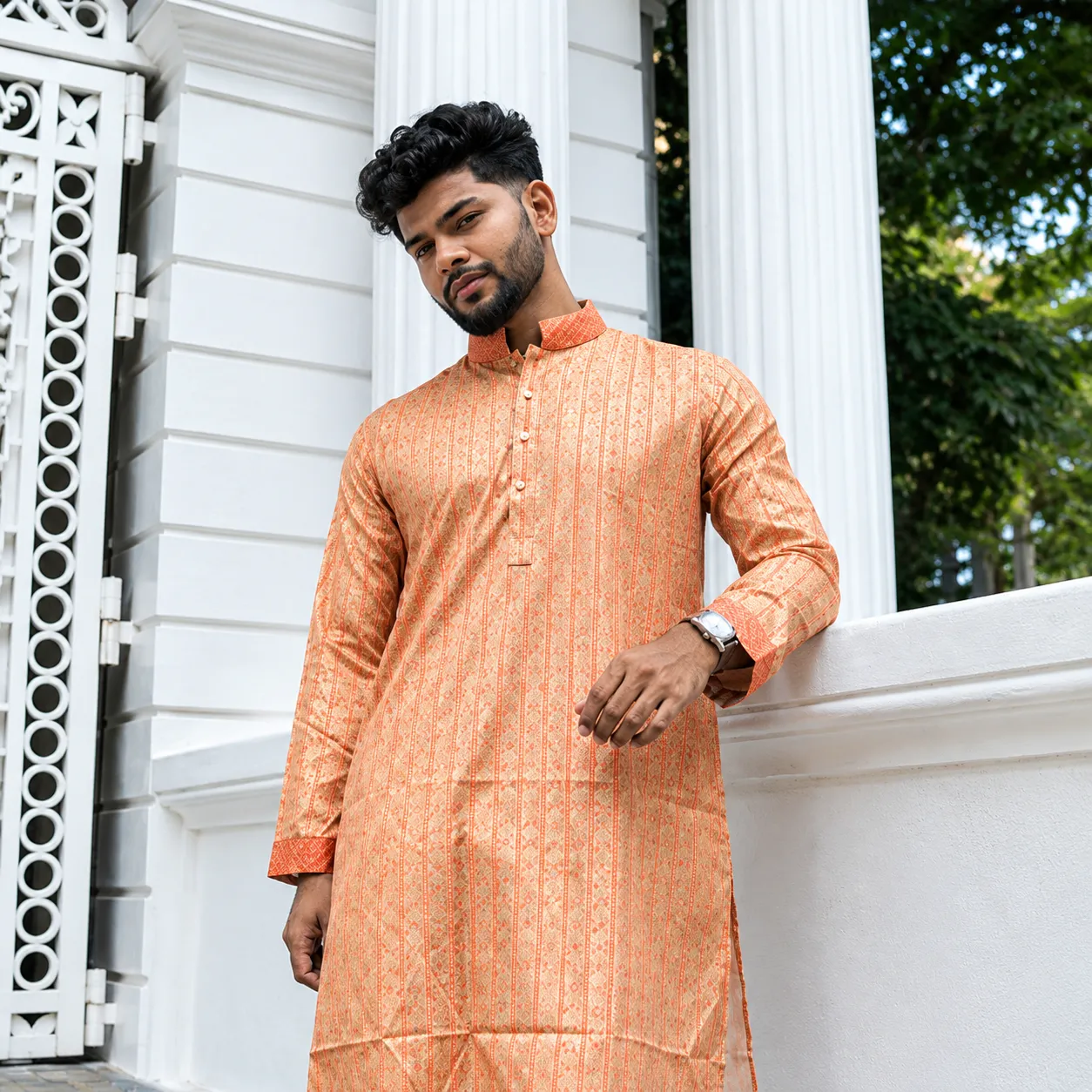 Indian Nimzori Cotton Premium Panjabi