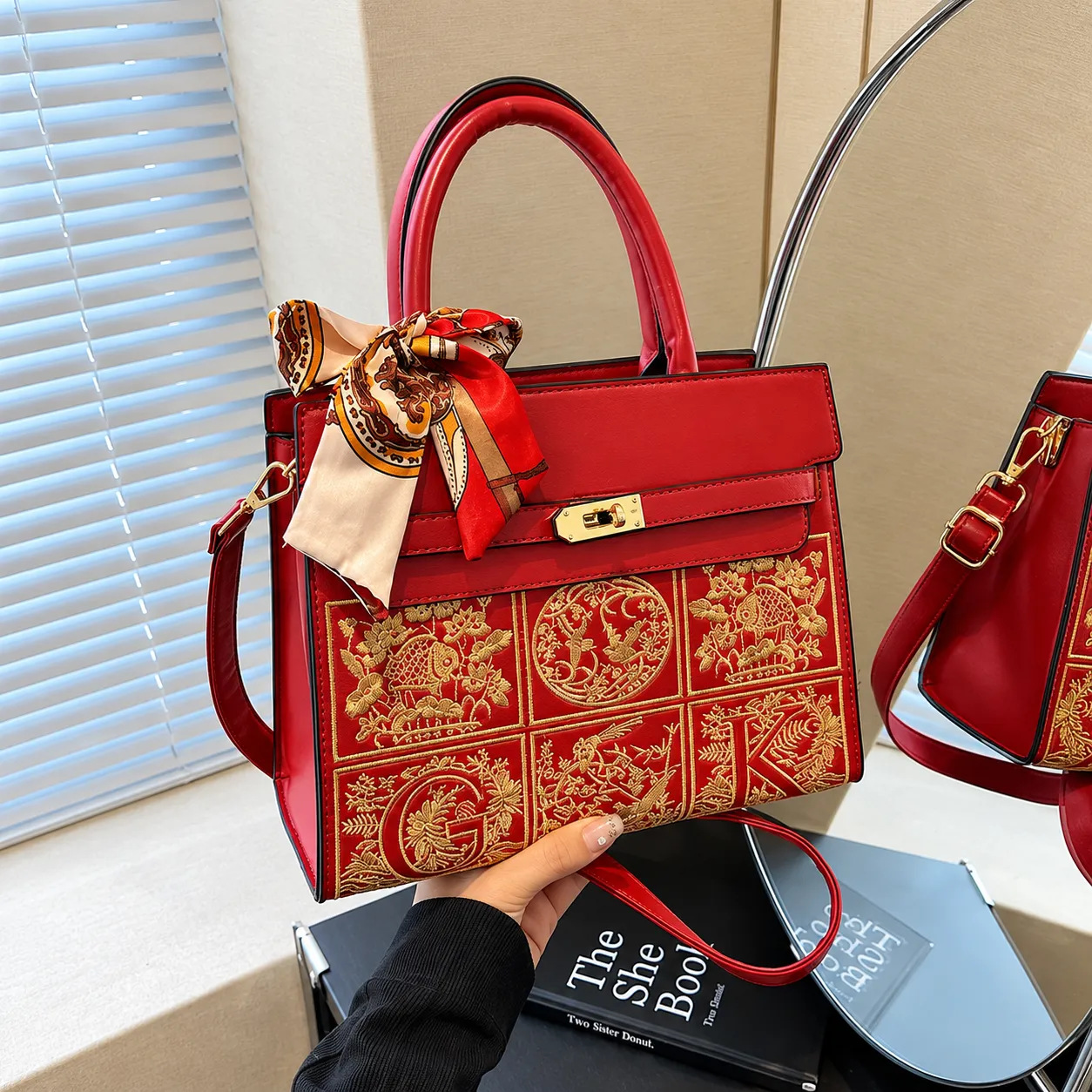 Imperial Rouge Handbag