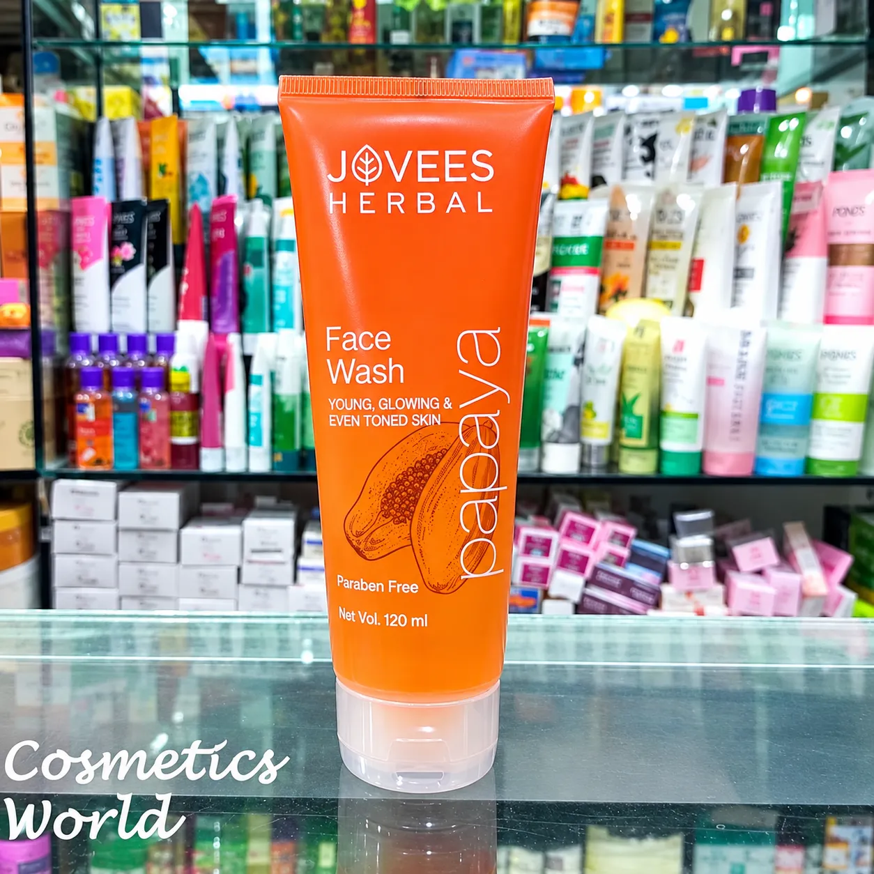 Jovees Herbal Papaya Face Wash 100g
