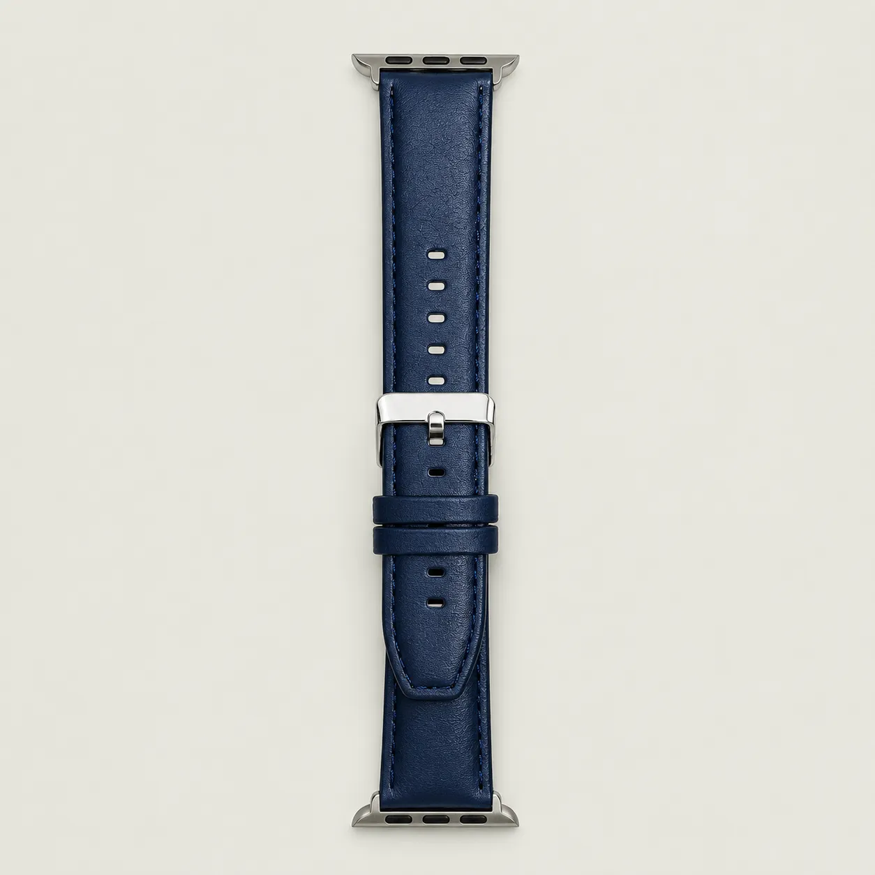 Leather Watch Band 42/44/45/49mm Silver Buckle