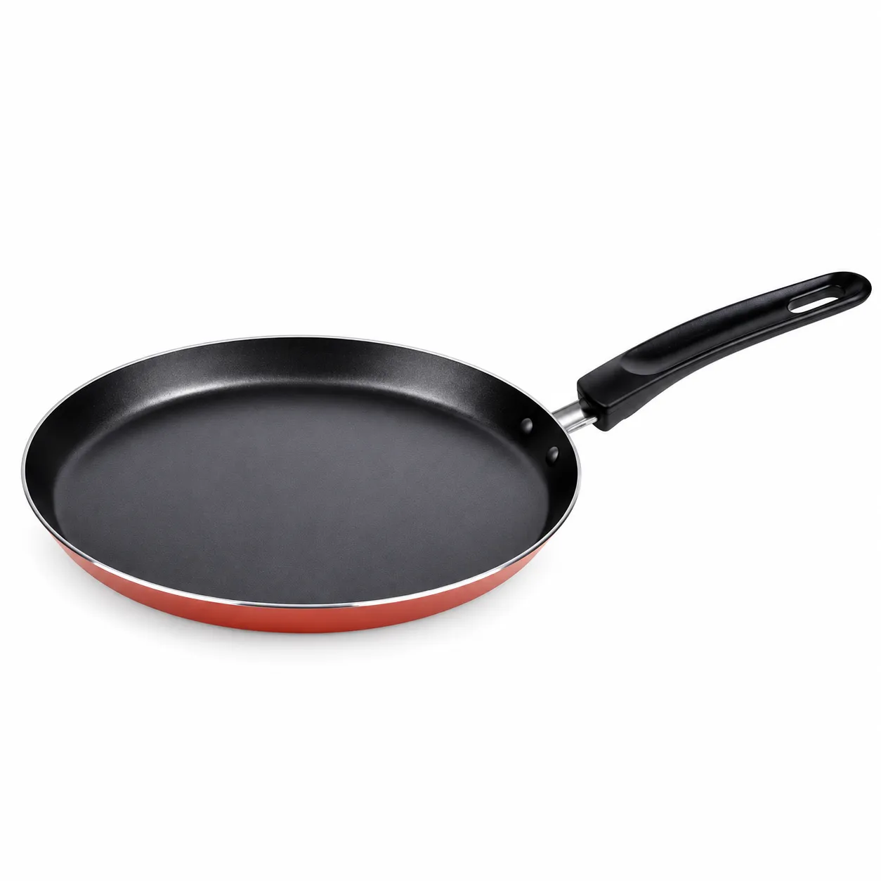 Non Stick 26CM Fry Pan - Black and Red