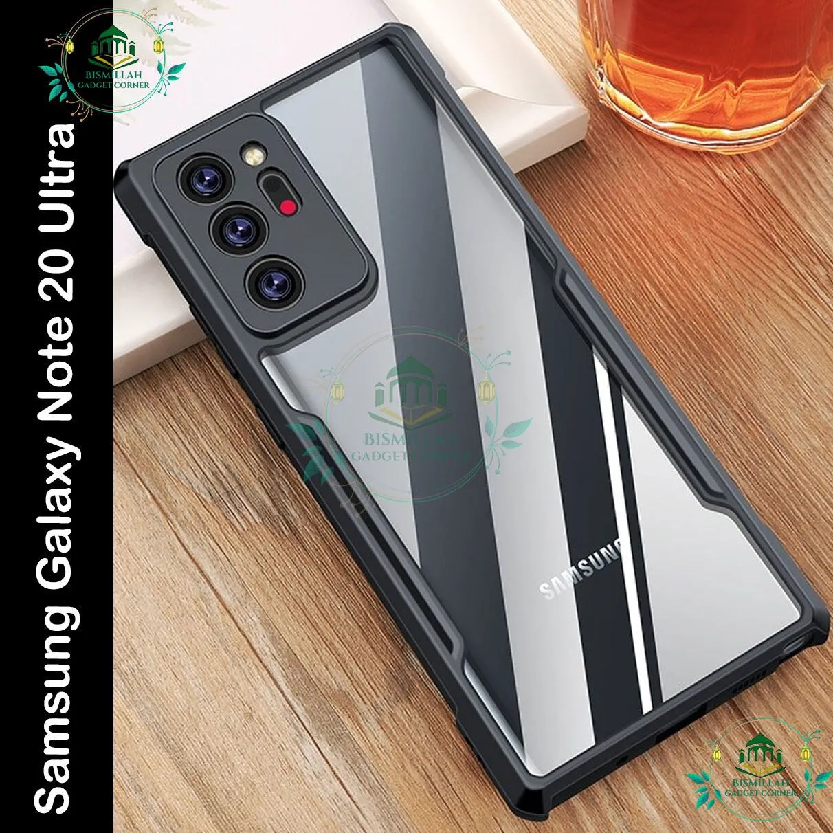 Back Cover for Samsung Galaxy Note 20 Ultra Transparent Hybrid Hard PC Back Bumper