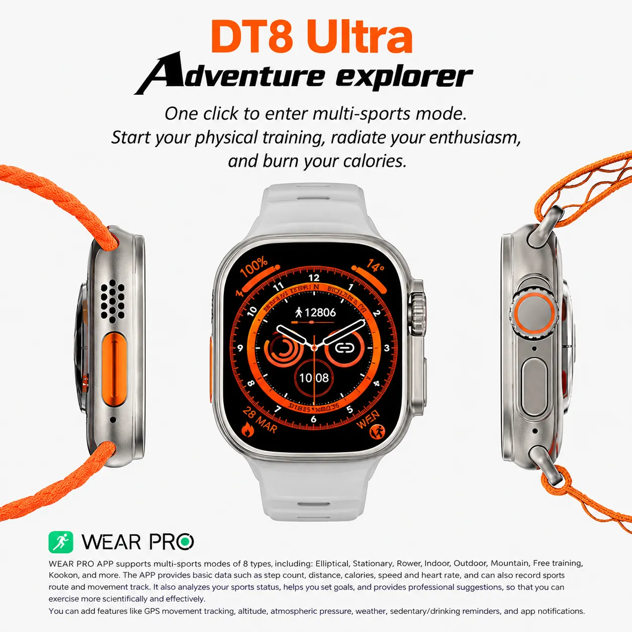 DT8 Ultra Smart Watch
