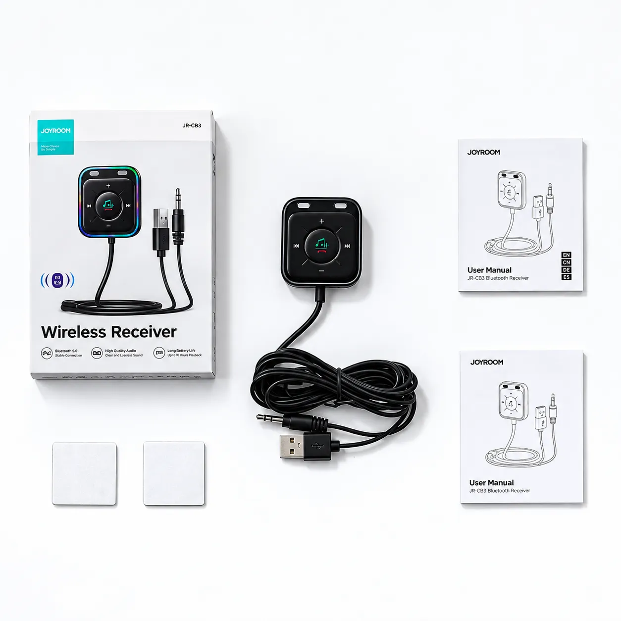 JOYROOM JR-CB2 2-in-1 Wireless Bluetooth Transmitter/ Receiver