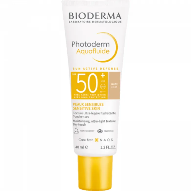 Photoderm Aquafluide Sunscreen SPF 50+ Claire - Sun Active Defense, 40ml