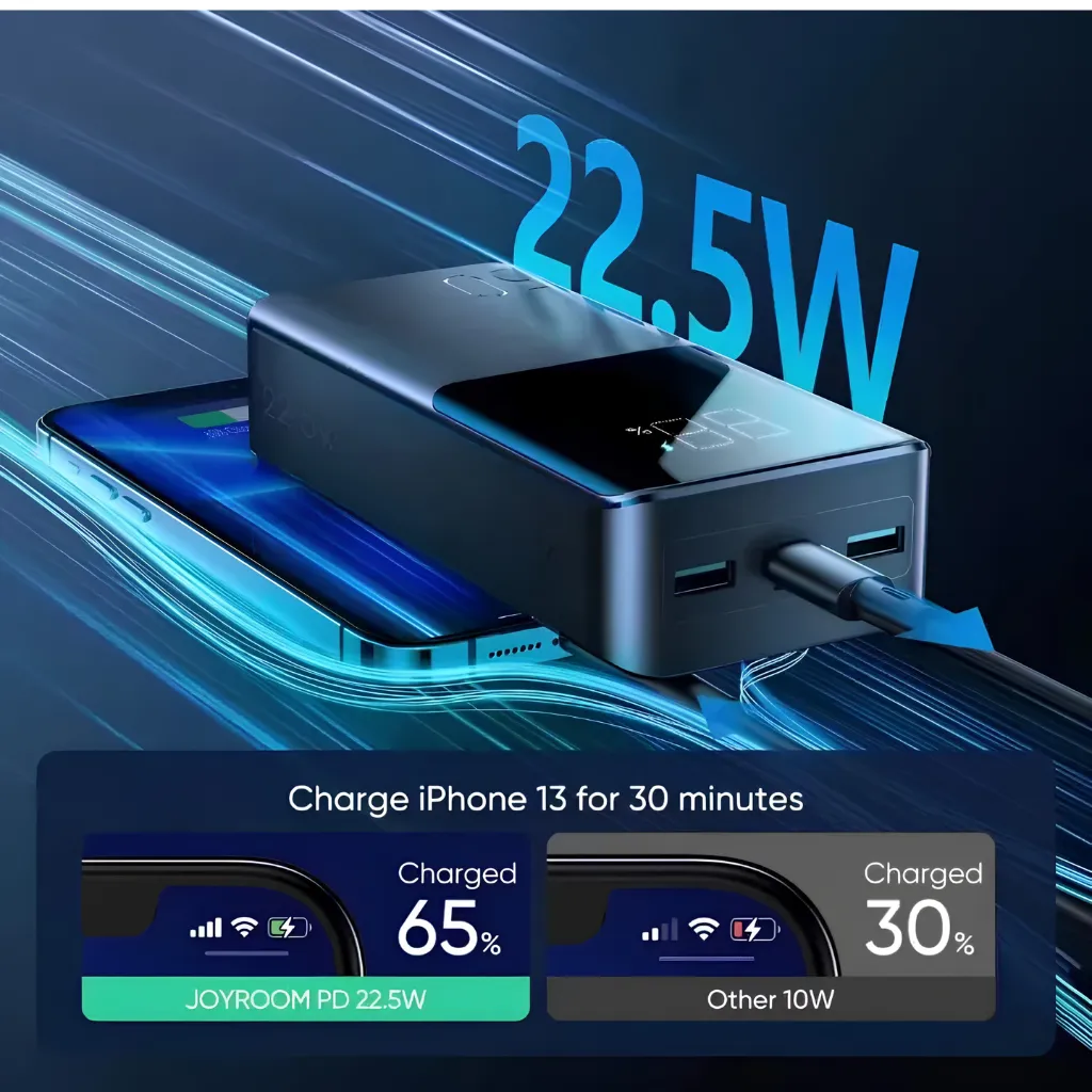 Joyroom JR-QP193 30000mAh 22.5W Fast Charging Power Bank