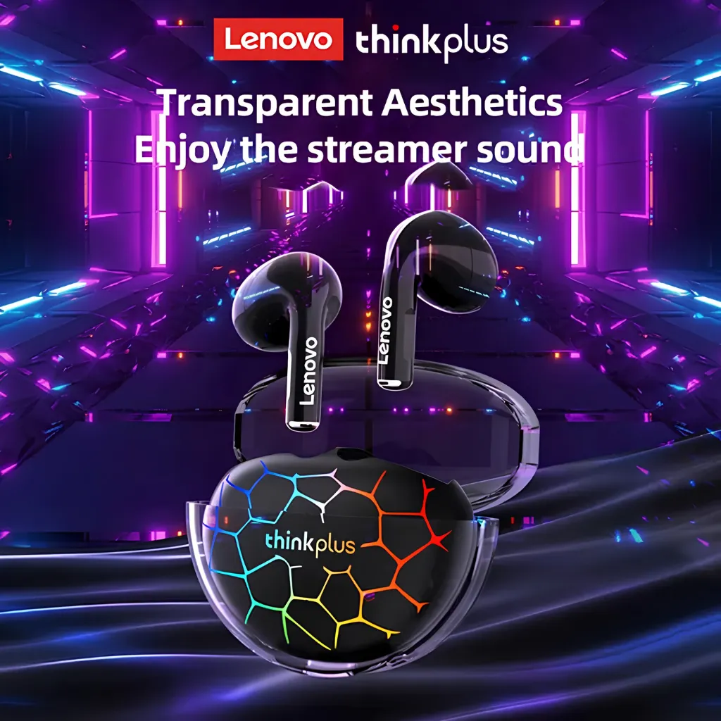 Lenovo LP80 Pro RGB TWS Bluetooth Wireless Earbuds