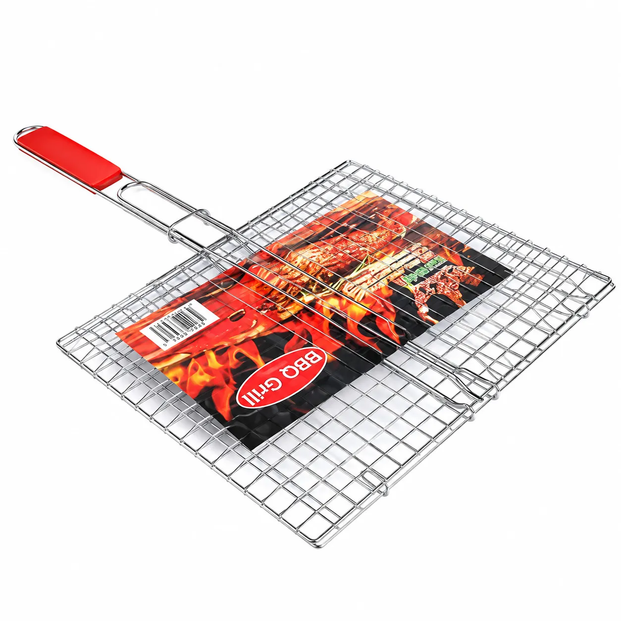 Stainless Steel Barbie Q Grill with Handle