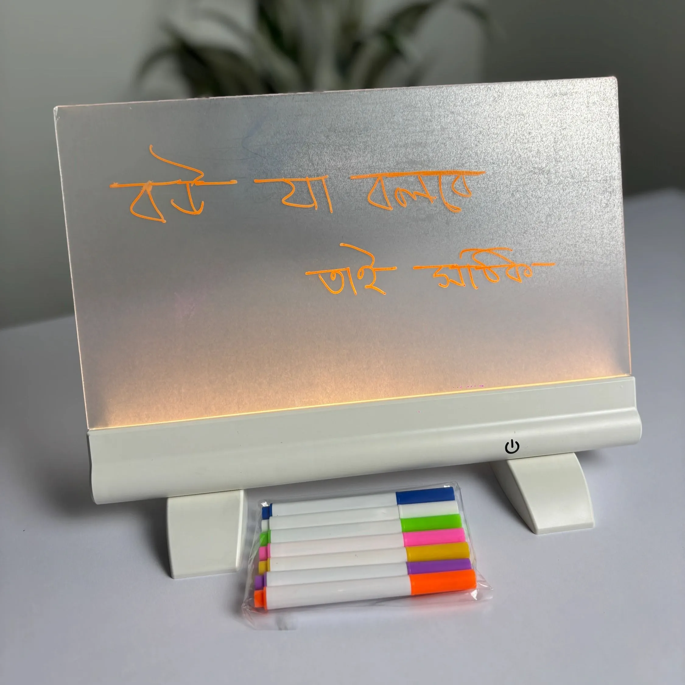 Rechargeable LED Writing Light Board