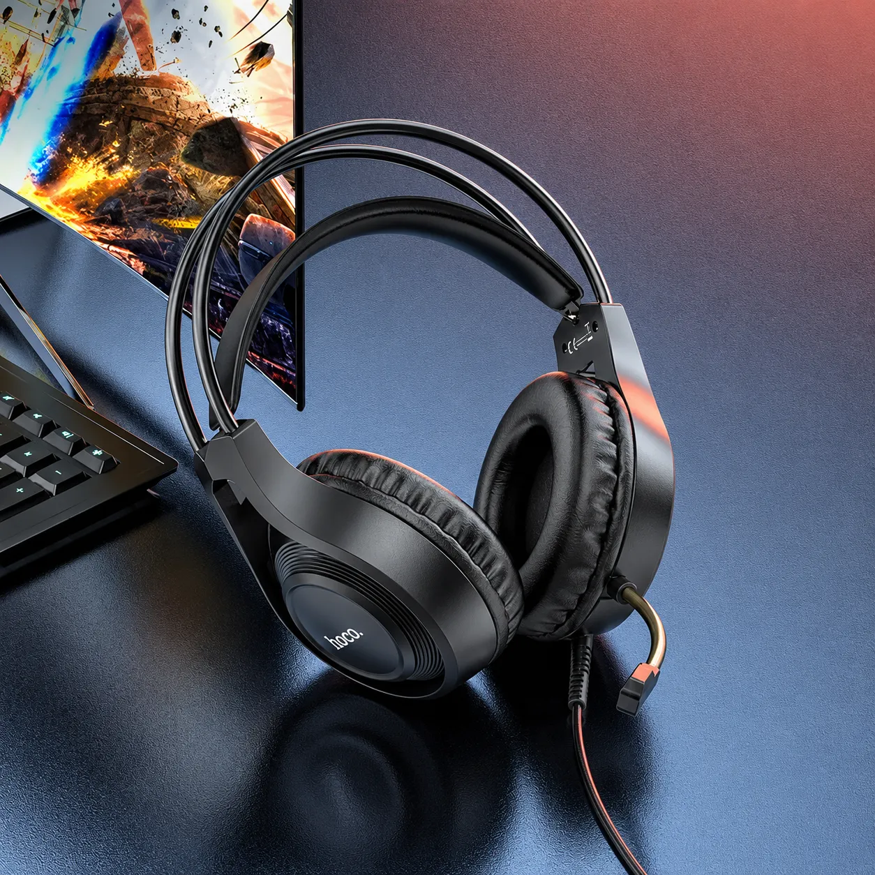 Hoco W106 Tiger Gaming Headphone