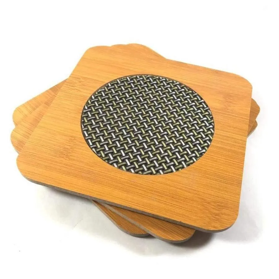 Bamboo Table Mat for Dining Room and Kitchen Decor