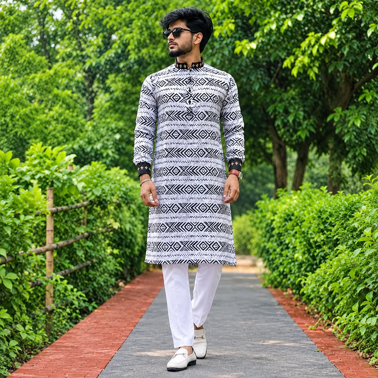 Premium China Makkan Cotton Panjabi for Men