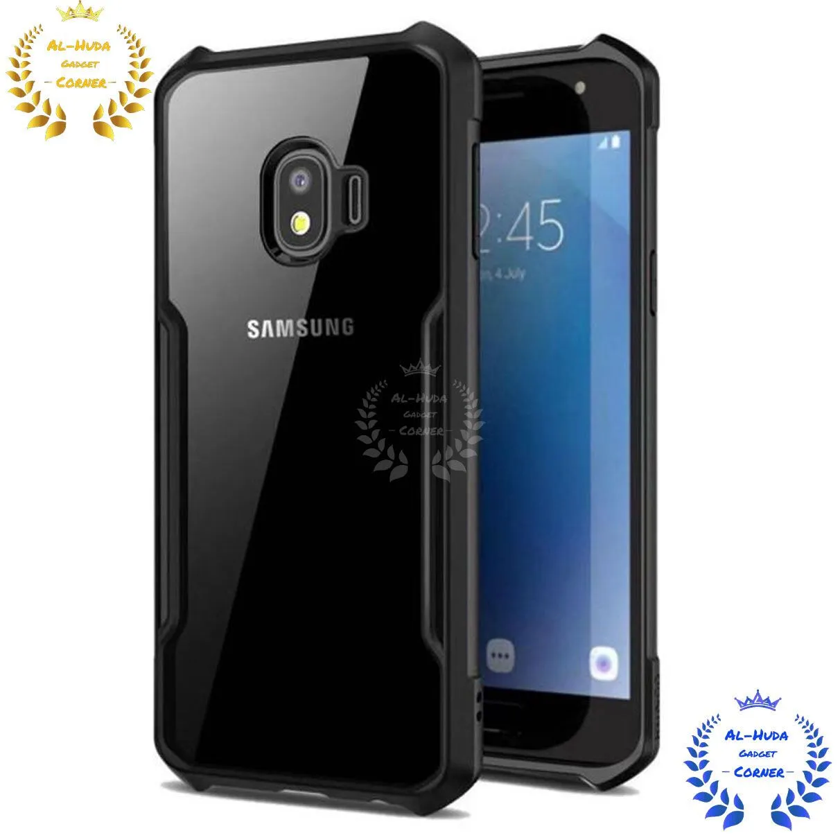 Back Cover Case / Matte Protective Lens Flexible Back Cover for Samsung Galaxy J4
