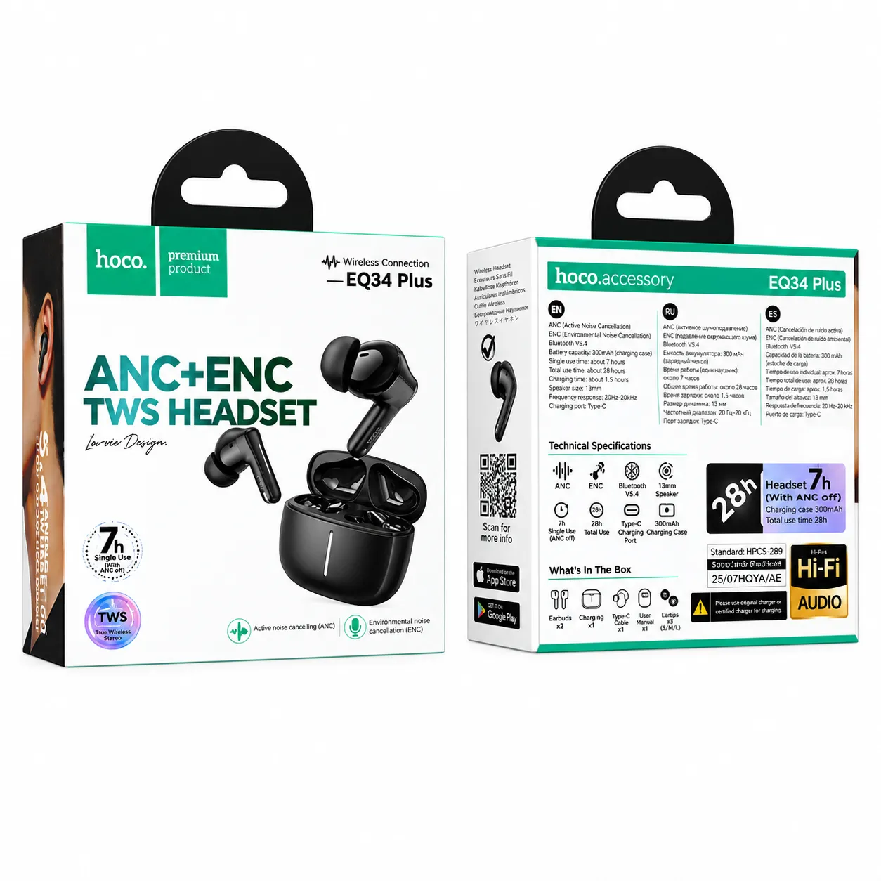 Hoco EQ34 Plus Rima New Wireless Earbuds