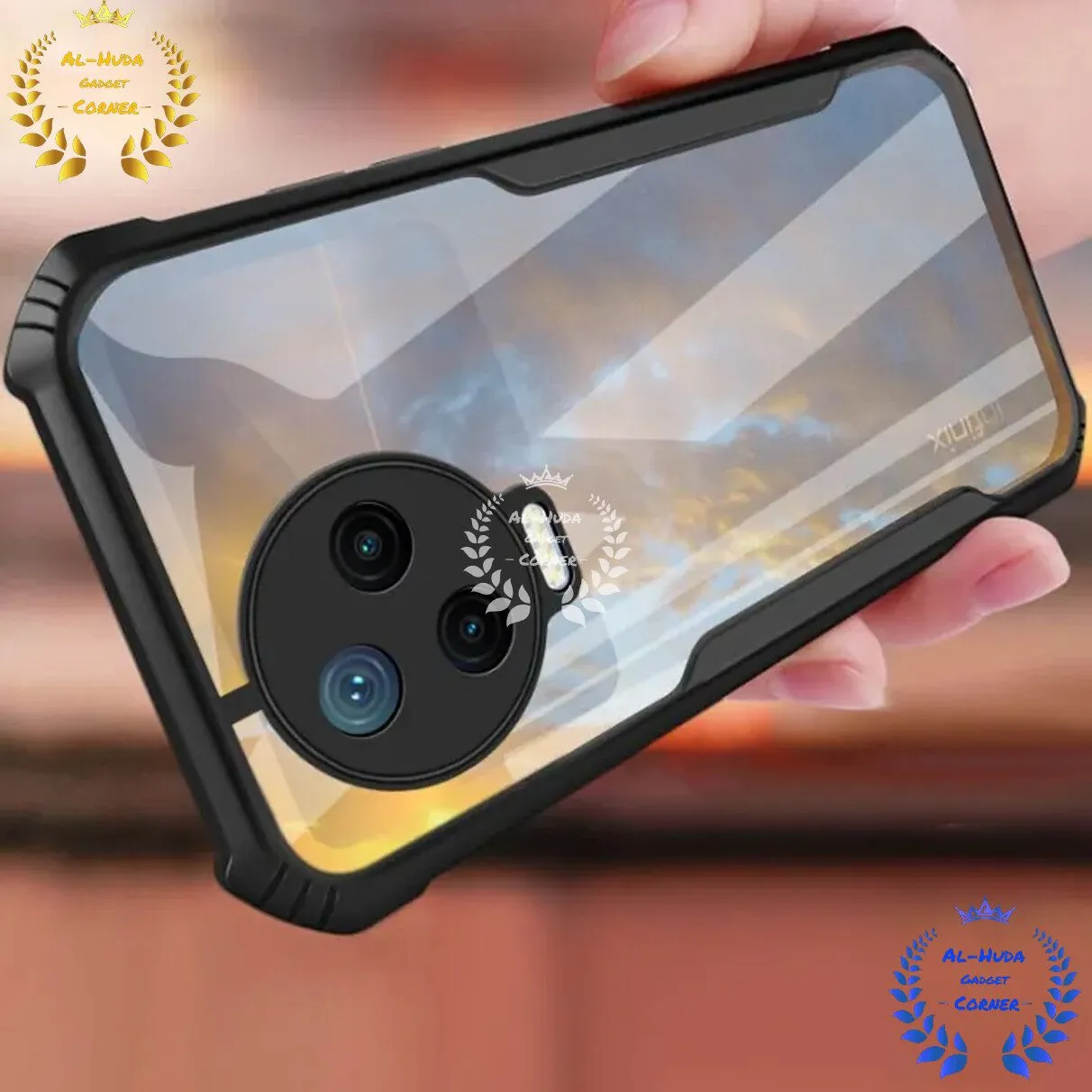 Infinix Note 12 (2023) Infinix Note 12 pro 4G  Soft Lining Shockproof Full Body Bumper Case