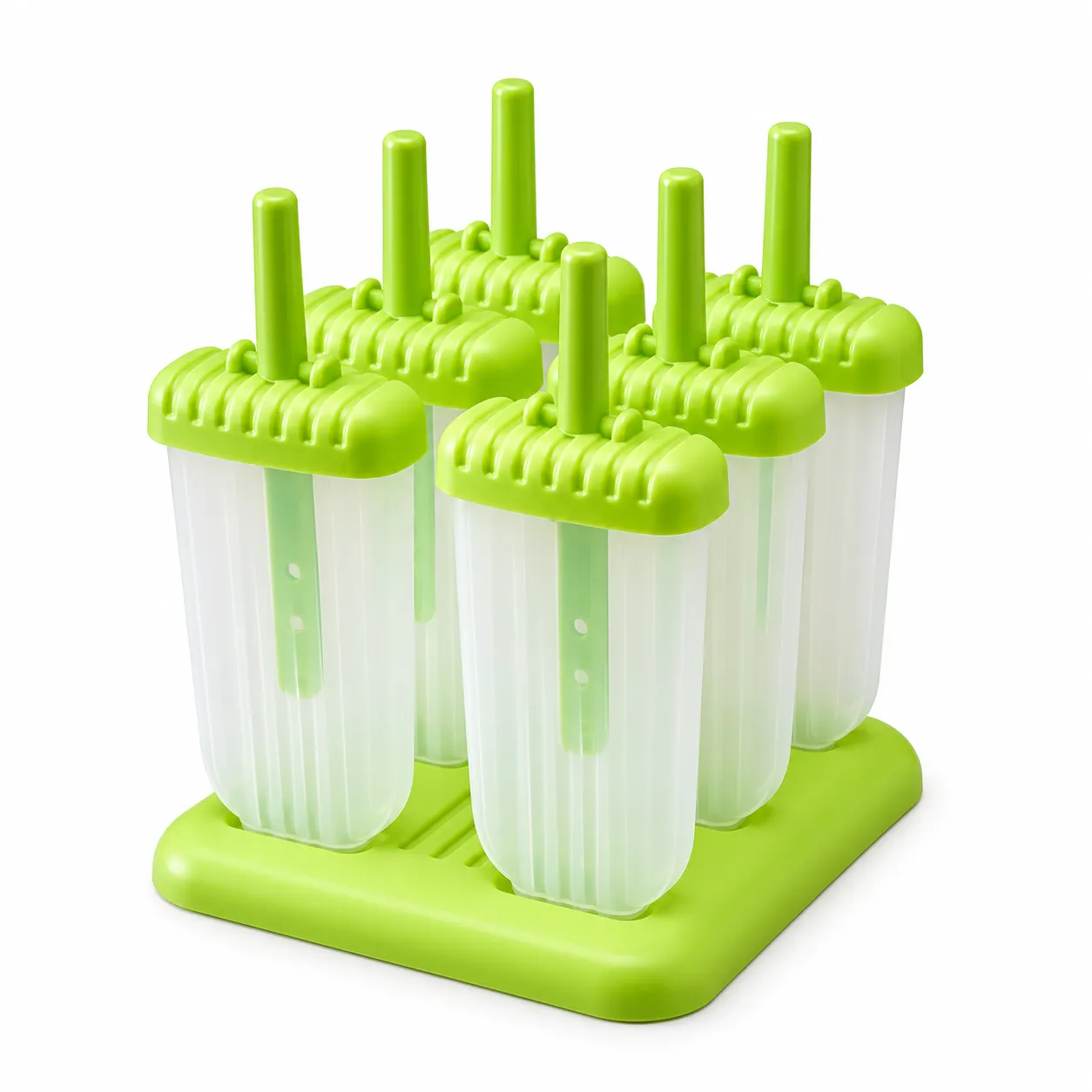 Ice Cream Mold 6pcs - Green and White