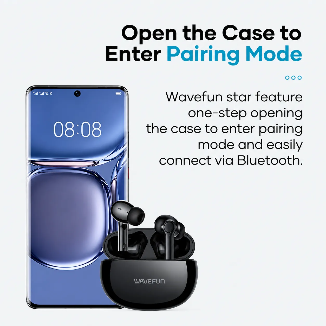 WaveFun Star wireless Music & Gaming Mode ENC Earbuds