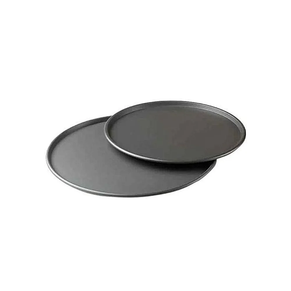 Pizza Pan 2 pieces Set - Black