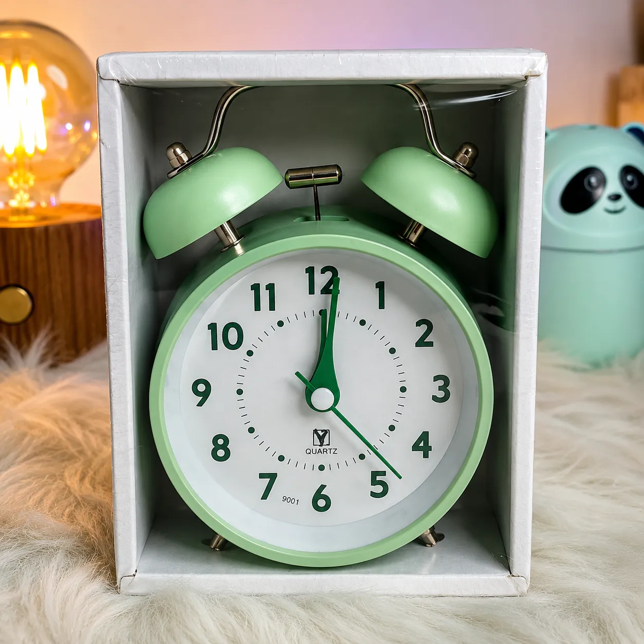 Twin Bell Table Alarm Clock with Silent