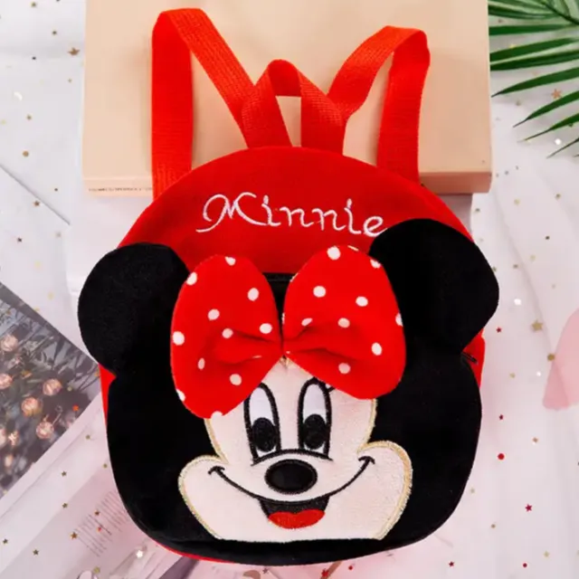 8x9 Inches Red Mini Girls Cartoon Mini Backpack, Preschool Baby Bag, Travel Bag, Birth day gift bag