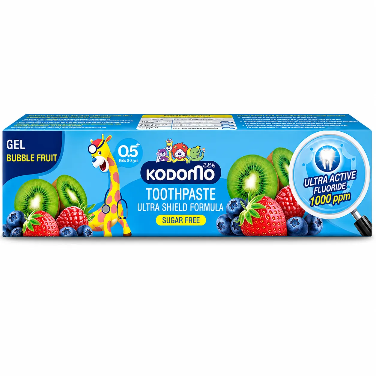 Kodomo Bubble Fruit Gel Ultra Shield Formula – 40gm