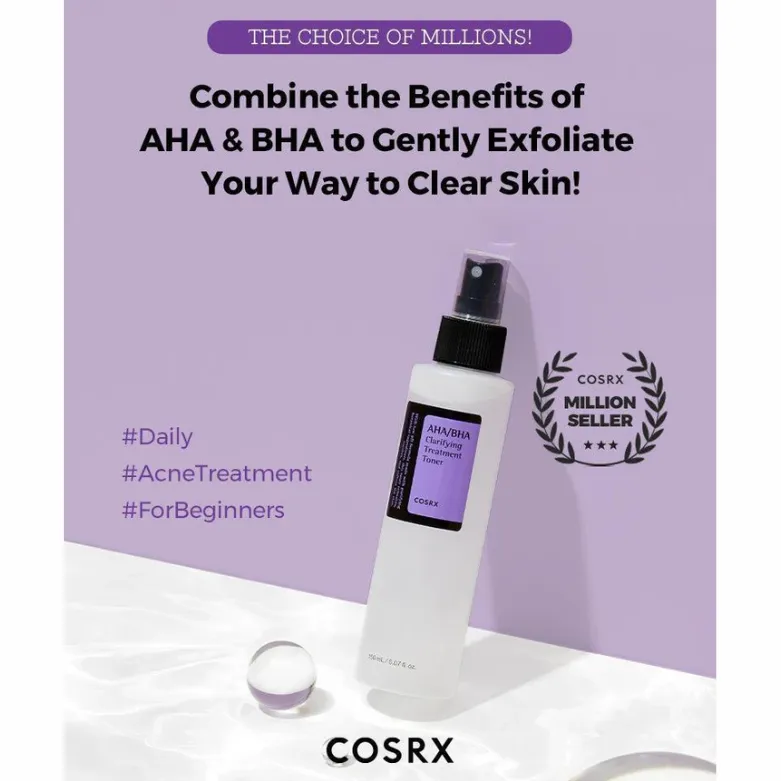 AHA/BHA Clarifying Treatment Toner (50ml)