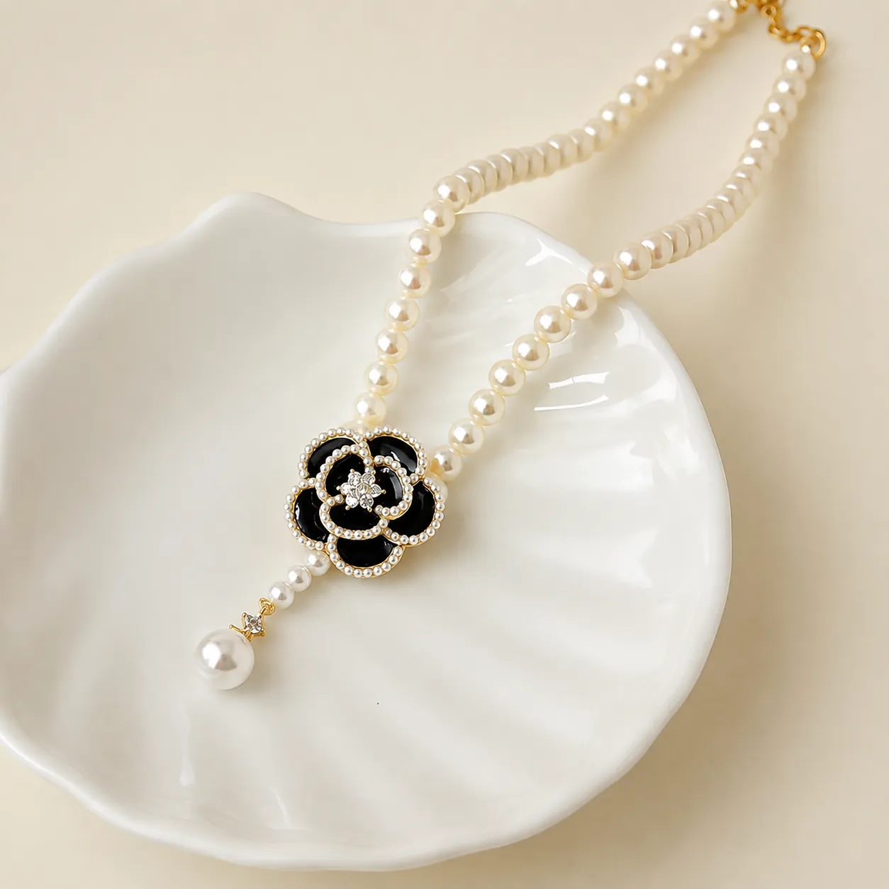 Splendid Elegant Women Girls Pearl Pendants Necklace Choker Chains For Wedding Party Jewelry Remarkable - Disclose Styles & Luxe