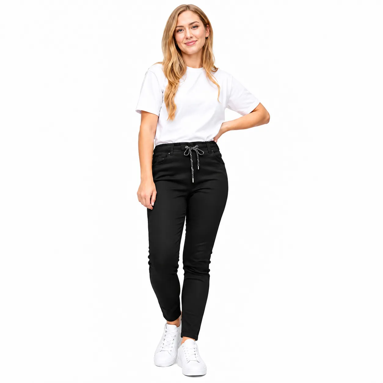 Women’s Black Stretchable Denim Jeans